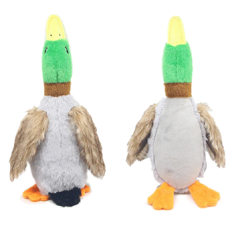 Cute Plush Duck Dogs Squeak Toys