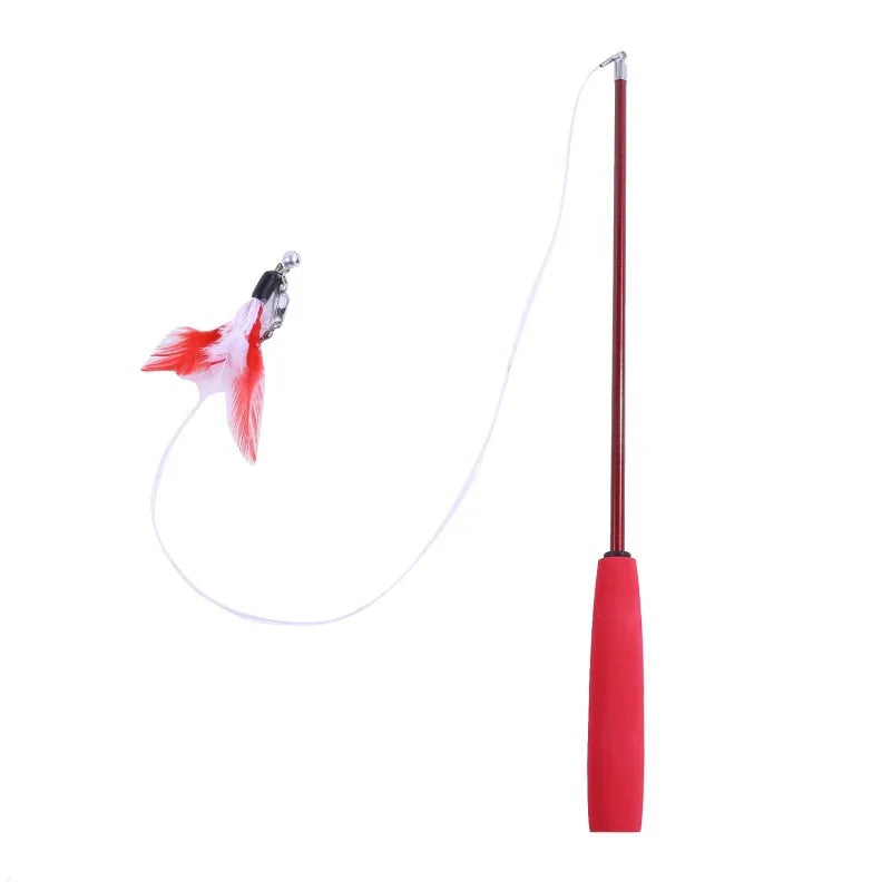 Interactive Cat Feather Toy