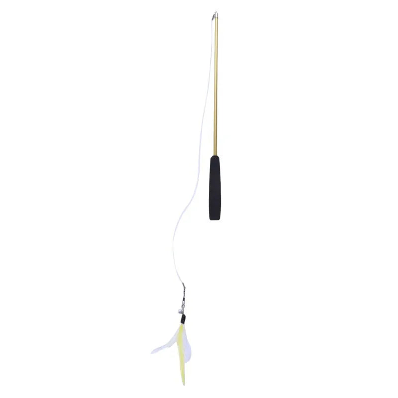 Interactive Cat Feather Toy