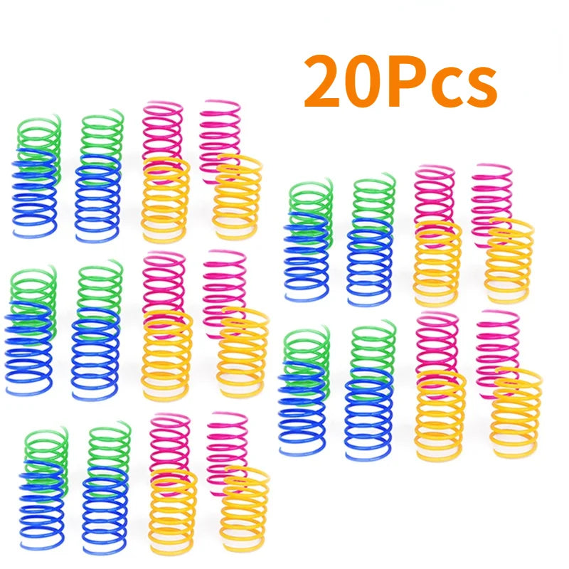Kitten Coil Spiral Springs Cat Toys