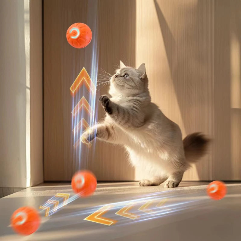 Automatic Moving Dog Toy Ball