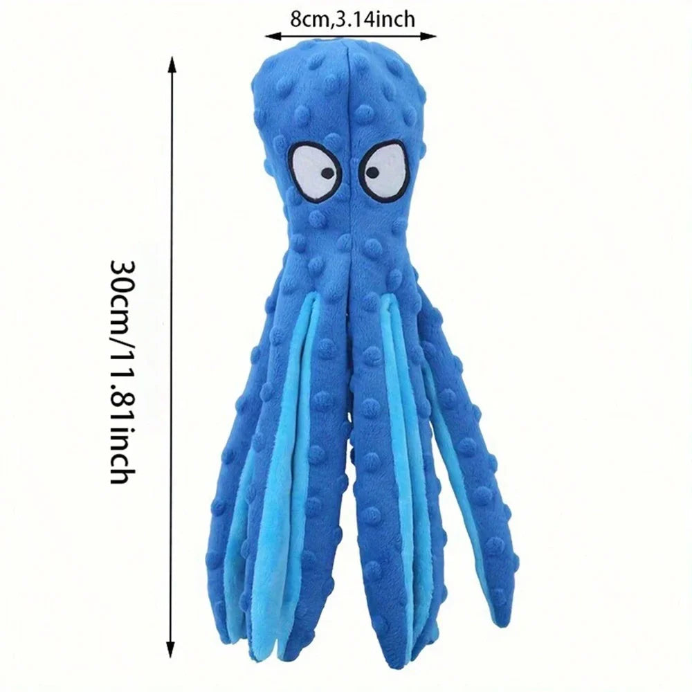 Dog Vocal Toys Octopus Non-stuffed Soft Plush Toy