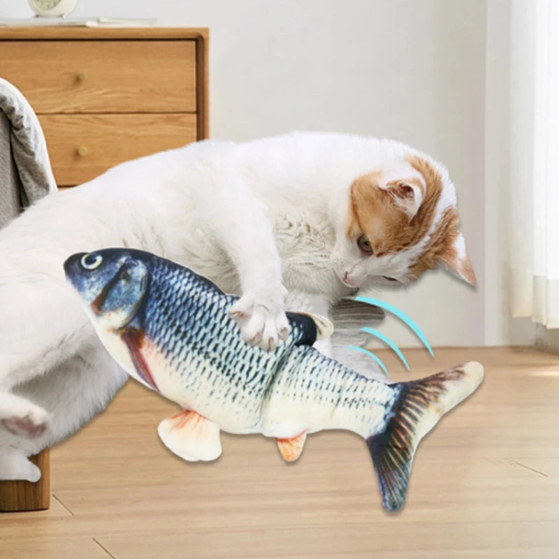 Jumping Fish Carp Pet Cat Toys