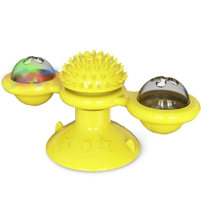 Windmill Cat Toy Interactive Pet Toys