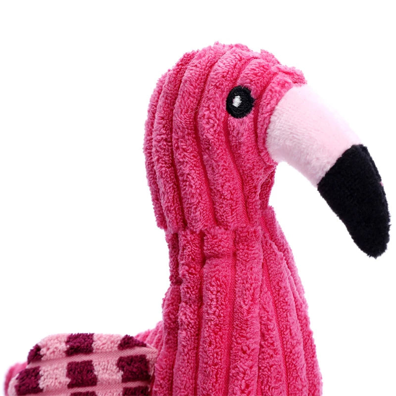 Animal Shape Squeaky Toys Plush Dog Toy
