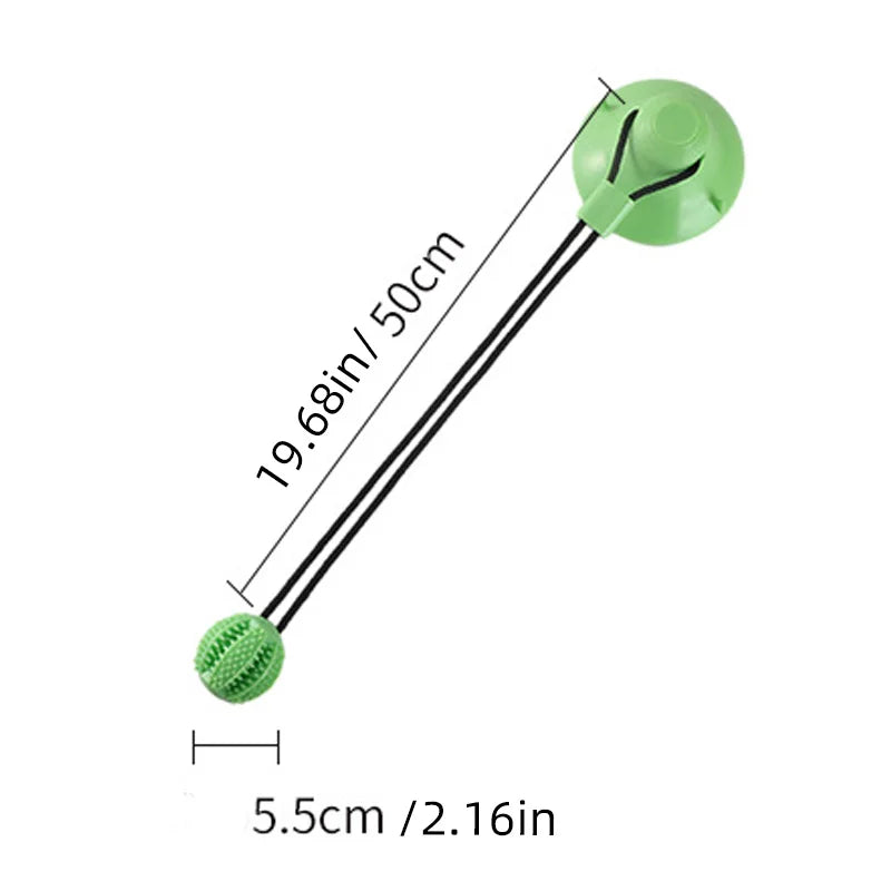 Interactive Suction Cup Dog Toy