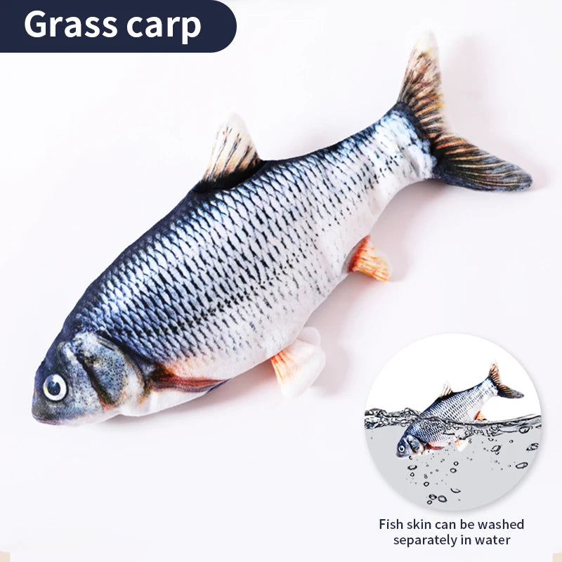 Jumping Fish Carp Pet Cat Toys