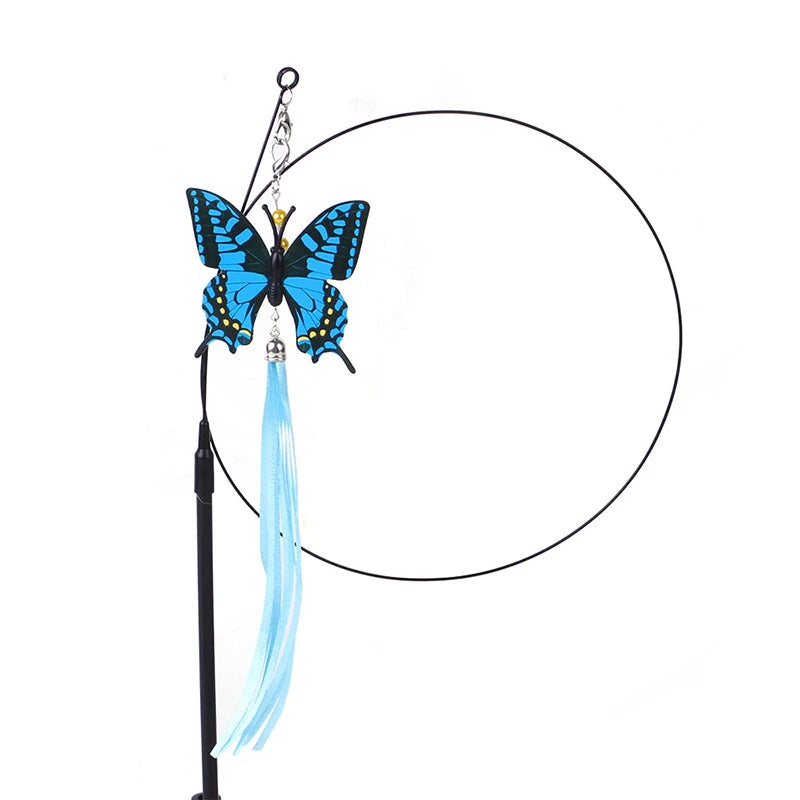 Cat Toys Simulation Bird interactive Sucker Feather Bird