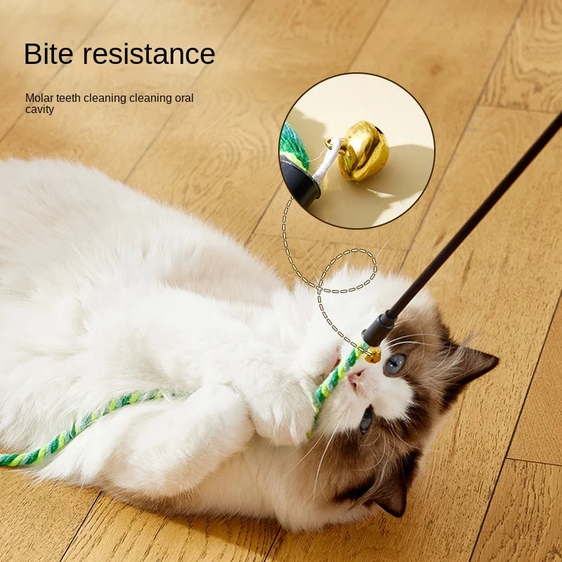 Simulation Feather Interactive Cat Toy