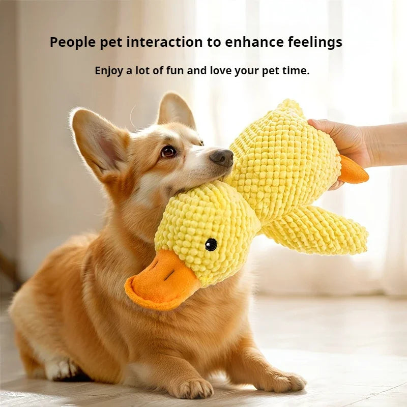 Dog Toy Plush Companion Sleeping Duck