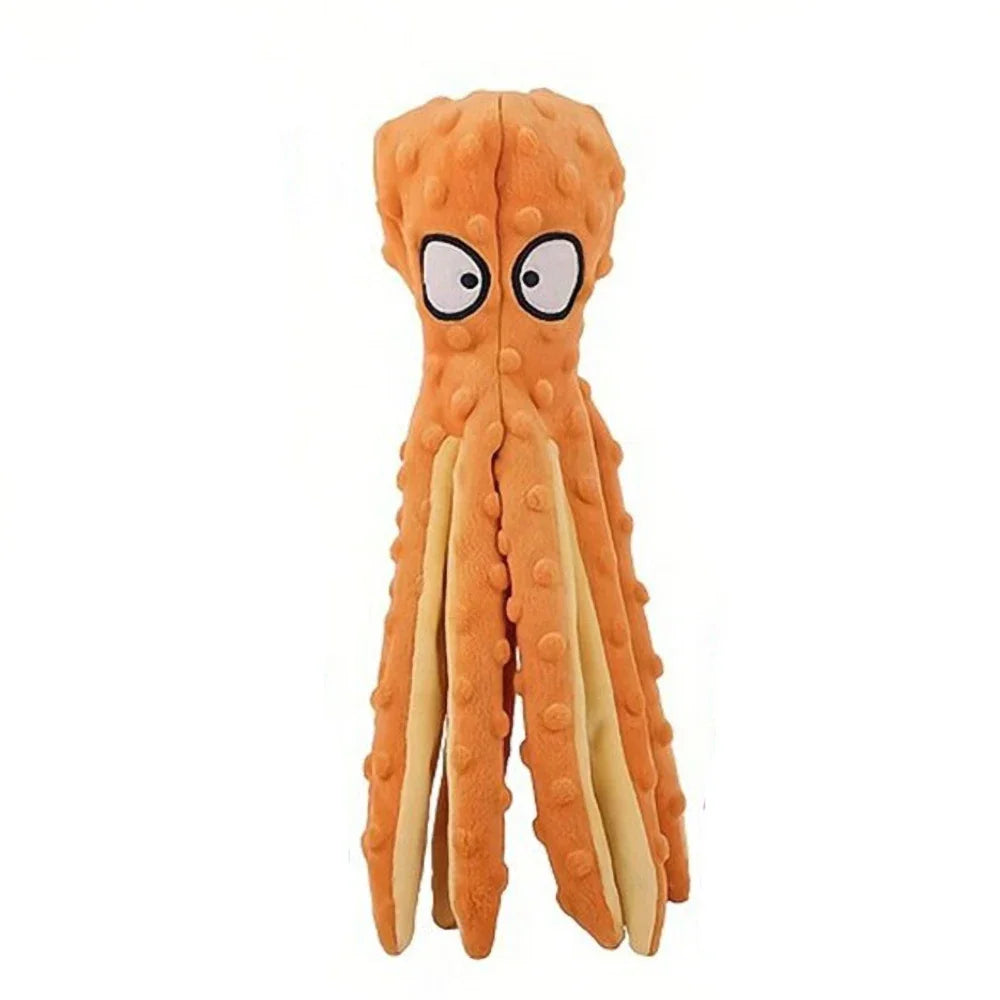 Dog Vocal Toys Octopus Non-stuffed Soft Plush Toy