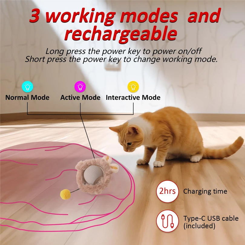 Dropshipping Interactive Cat Toys Ball
