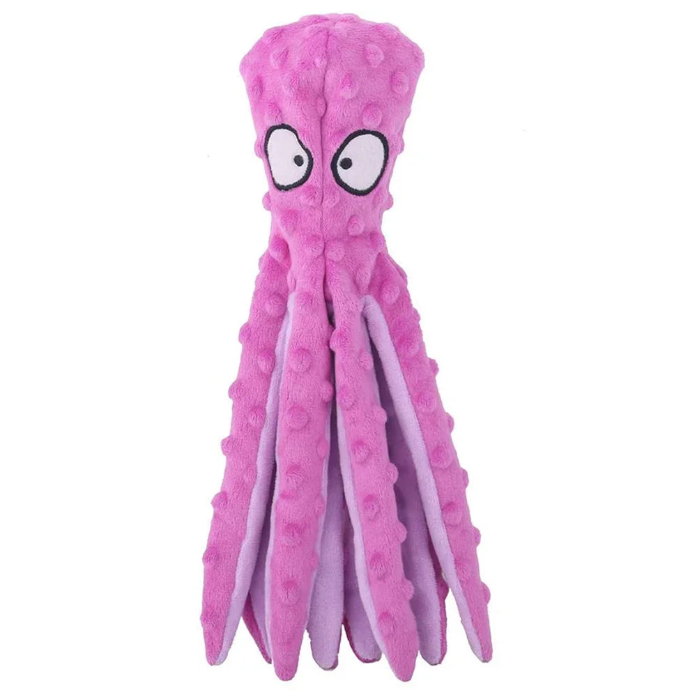 Dog Vocal Toys Octopus Non-stuffed Soft Plush Toy