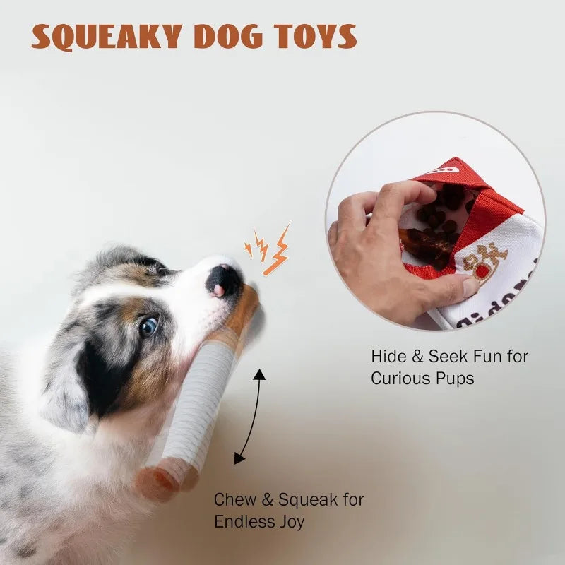 Funny Interactive Plush Dog Toys