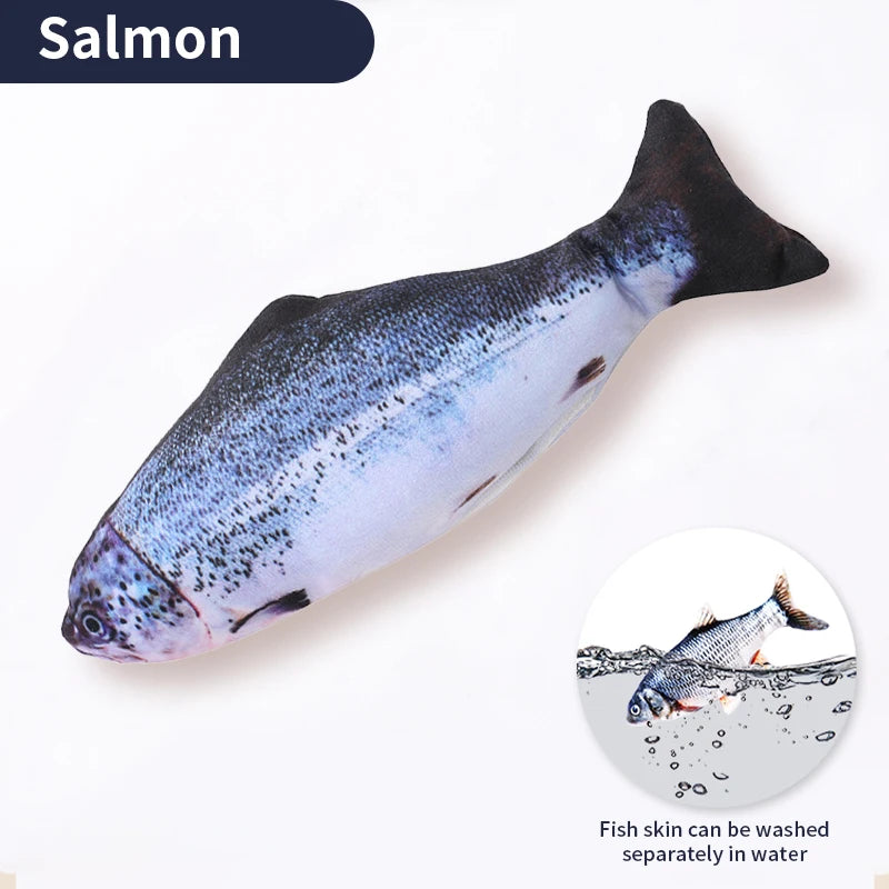 Jumping Fish Carp Pet Cat Toys