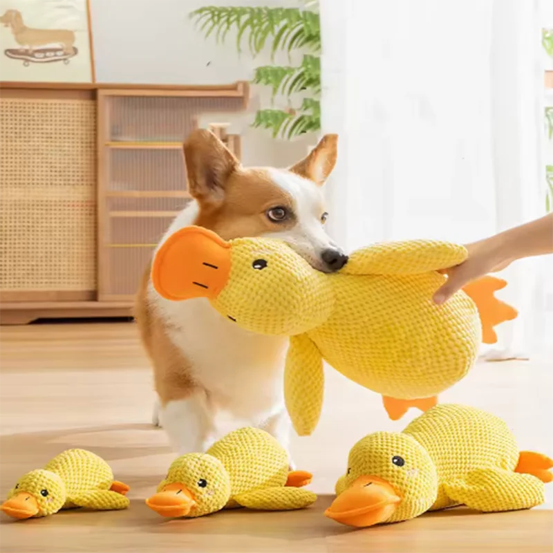 Dog Toy Stomping Duck