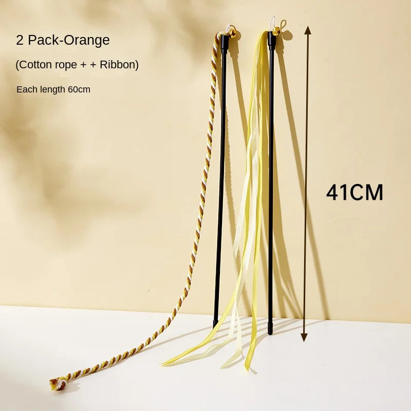 Simulation Feather Interactive Cat Toy