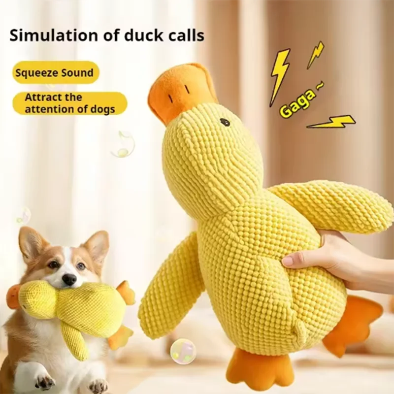 Dog Toy Stomping Duck