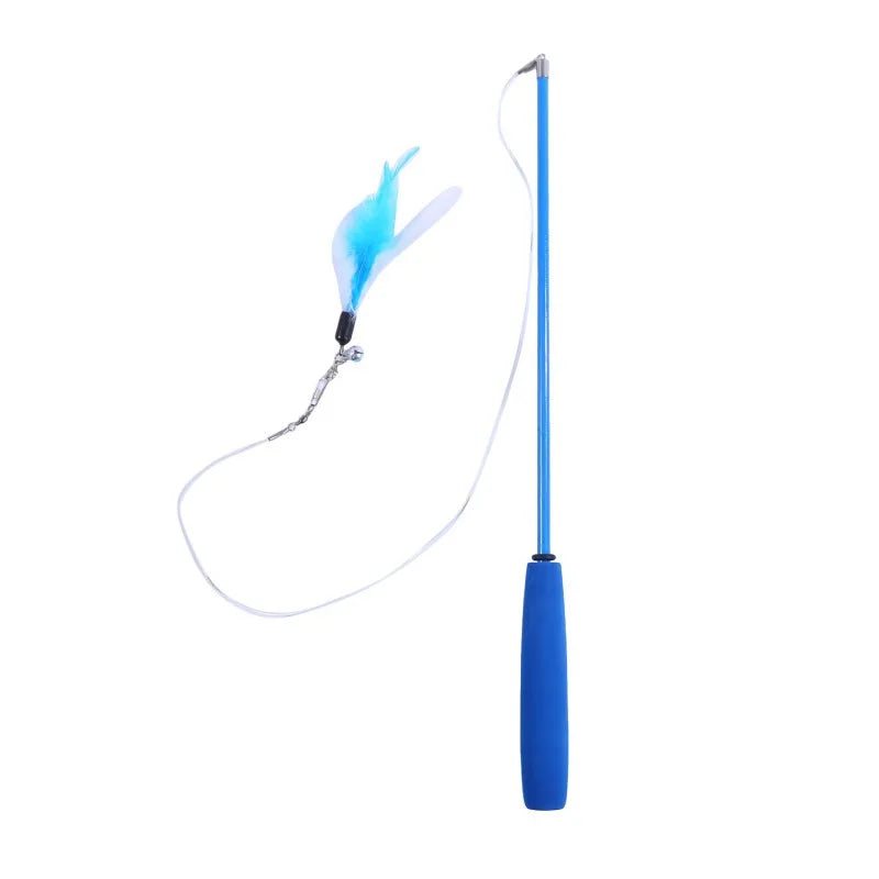 Interactive Cat Feather Toy
