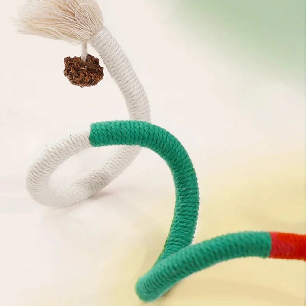 Cat Toys Chew Rope Safe Teeth Cleaning Toy