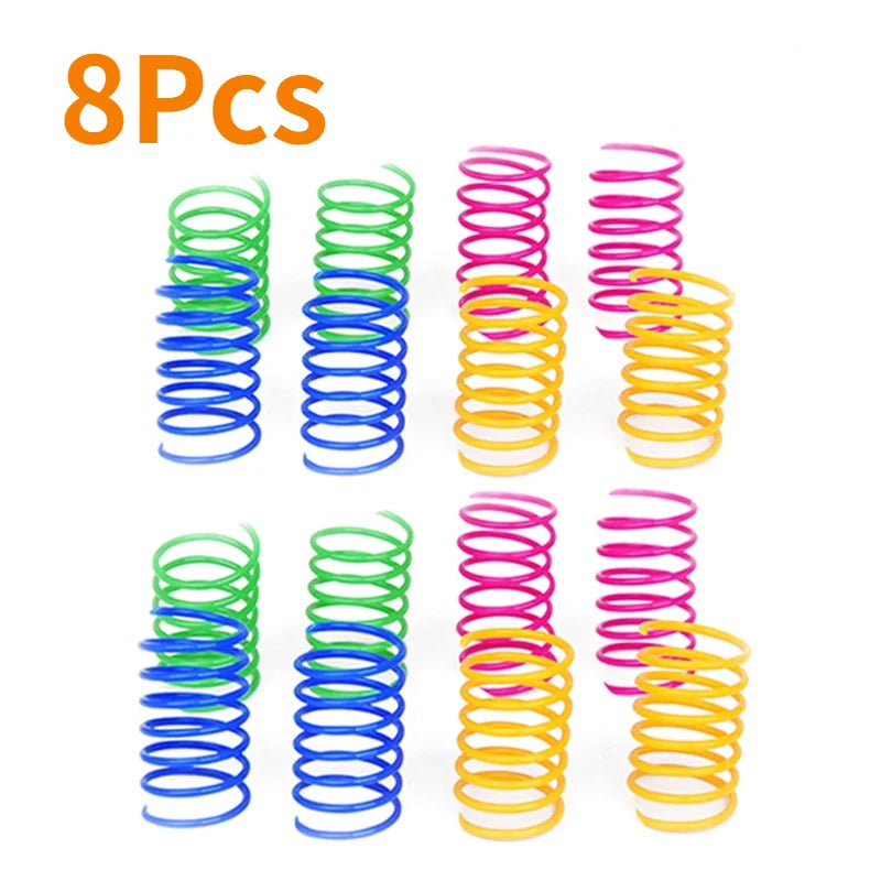 Kitten Coil Spiral Springs Cat Toys