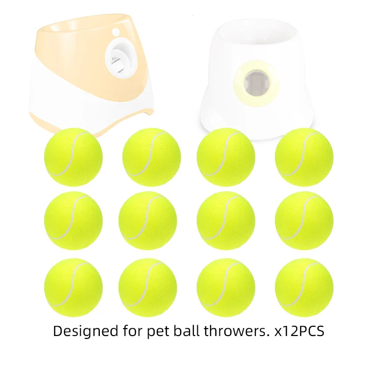 6 PCS Tennis Launcher Throw MachinePortable Toy