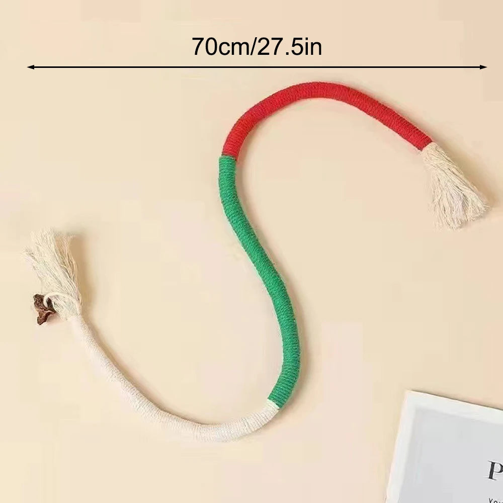 Cat Toys Chew Rope Safe Teeth Cleaning Toy