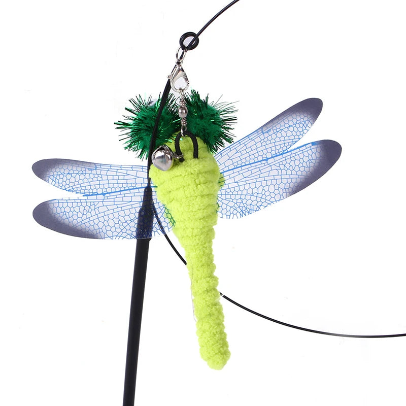 Cat Toys Simulation Bird interactive Sucker Feather Bird