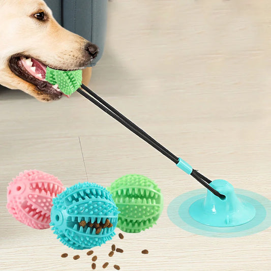 Interactive Suction Cup Dog Toy