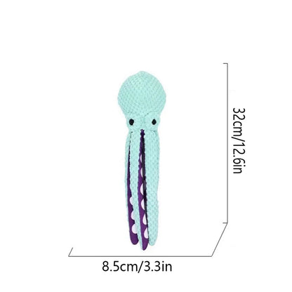 Dog Pet Plush Octopus Toy
