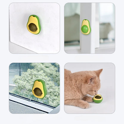 Cats Teeth Cleaning Catnip Ball Toys
