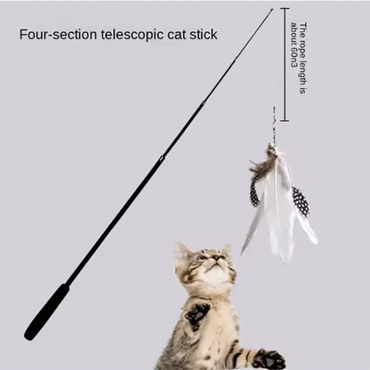 Cat Stick Carbon Fiber Fishing Rod Cat Toy