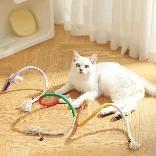 Cat Toys Chew Rope Safe Teeth Cleaning Toy