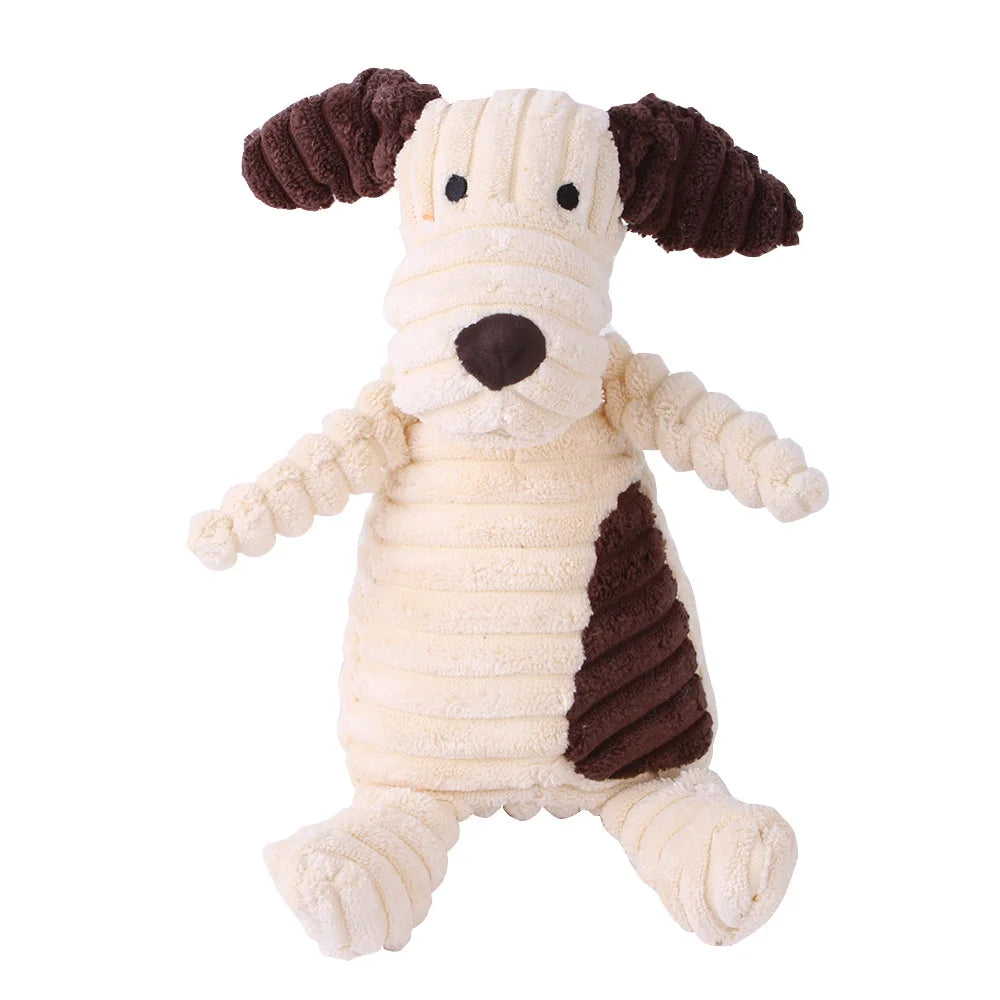 Pet Dogs Plush Animal Chewing Toy