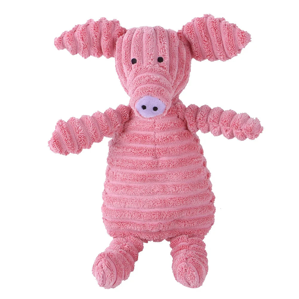 Pet Dogs Plush Animal Chewing Toy