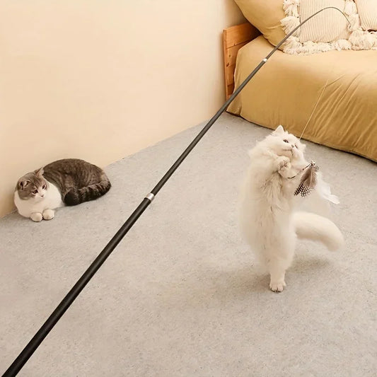 Four-Section Telescopic Cat Rod