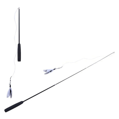 Interactive Cat Feather Toy