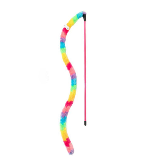 Cat Toy Caterpillar Cat Teaser Wand Cat Interactive Toys