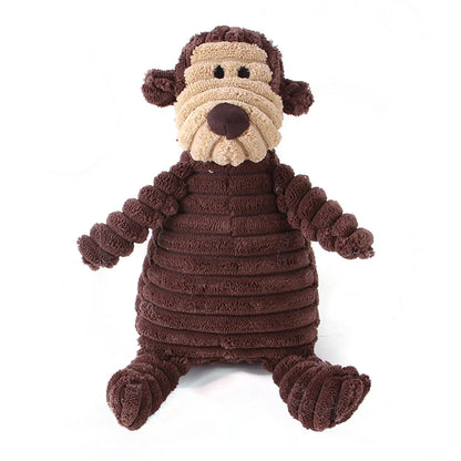 Pet Dogs Plush Animal Chewing Toy