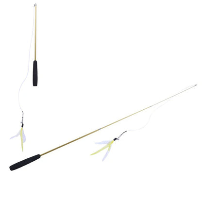 Interactive Cat Feather Toy