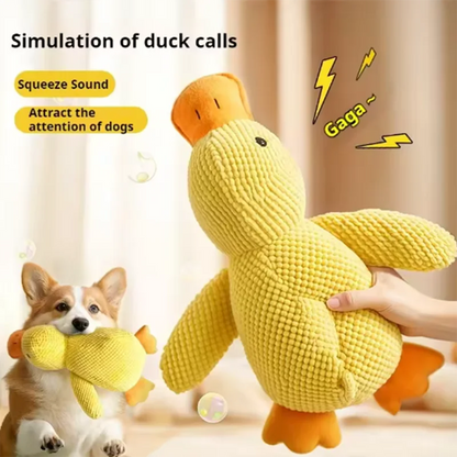 Dog Toy Stomping Duck
