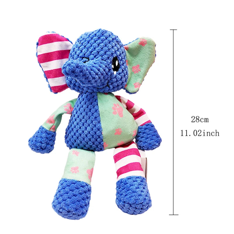 Splicing Style Pet Plush Toy Cat Dog Toy