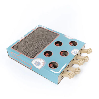 Cat Toy Whack-a-Mole Cat Scratching Board Toy