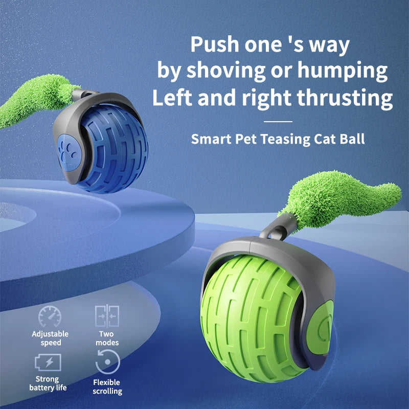 New Interactive Cat Toys Ball Auto Electric Rolling Ball Toys