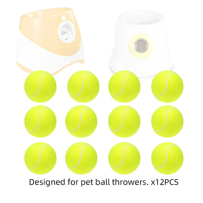 6 PCS Tennis Launcher Throw MachinePortable Toy