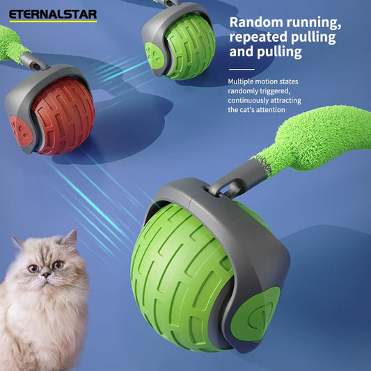 New Interactive Cat Toys Ball Auto Electric Rolling Ball Toys