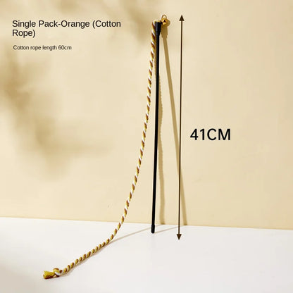 Simulation Feather Interactive Cat Toy